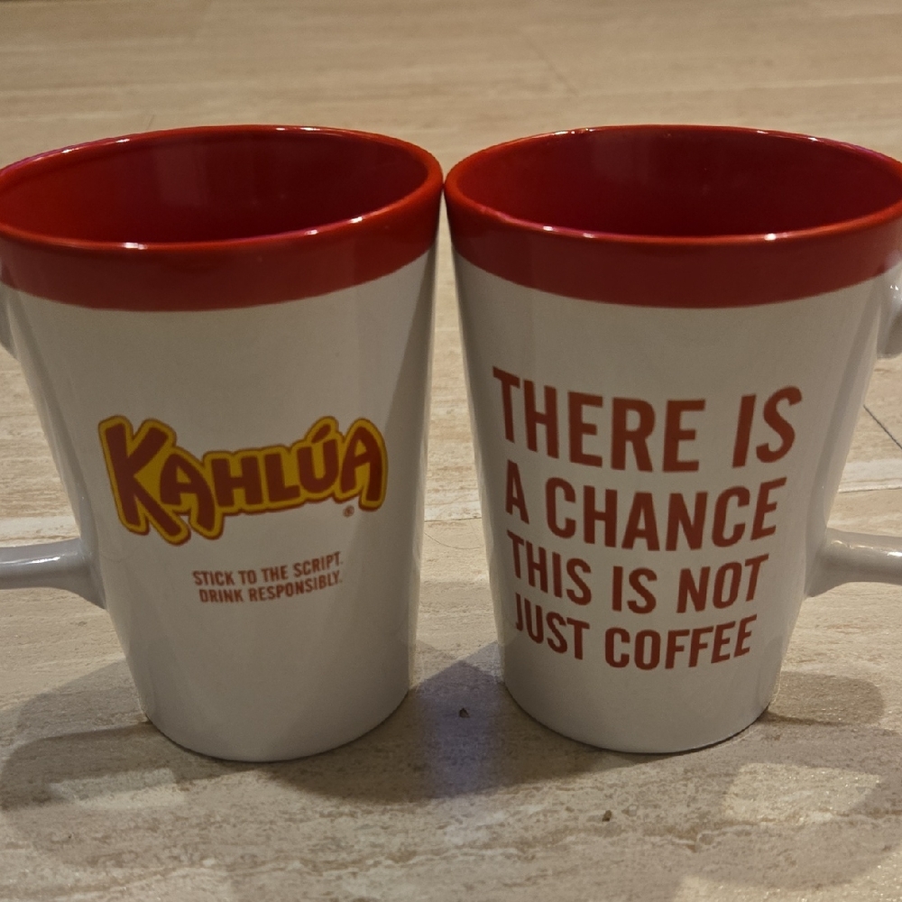 Set of Two Kahlua Mugs